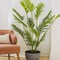 Artificial Palm Tree, Faux Plants for Home Decor Indoor, Fake Plants Tall for Office, Artificial Palm Plant & Large Plants for Living Room Decor, Faux Plants Indoor Artificial Tropical Plants - 6 Feet